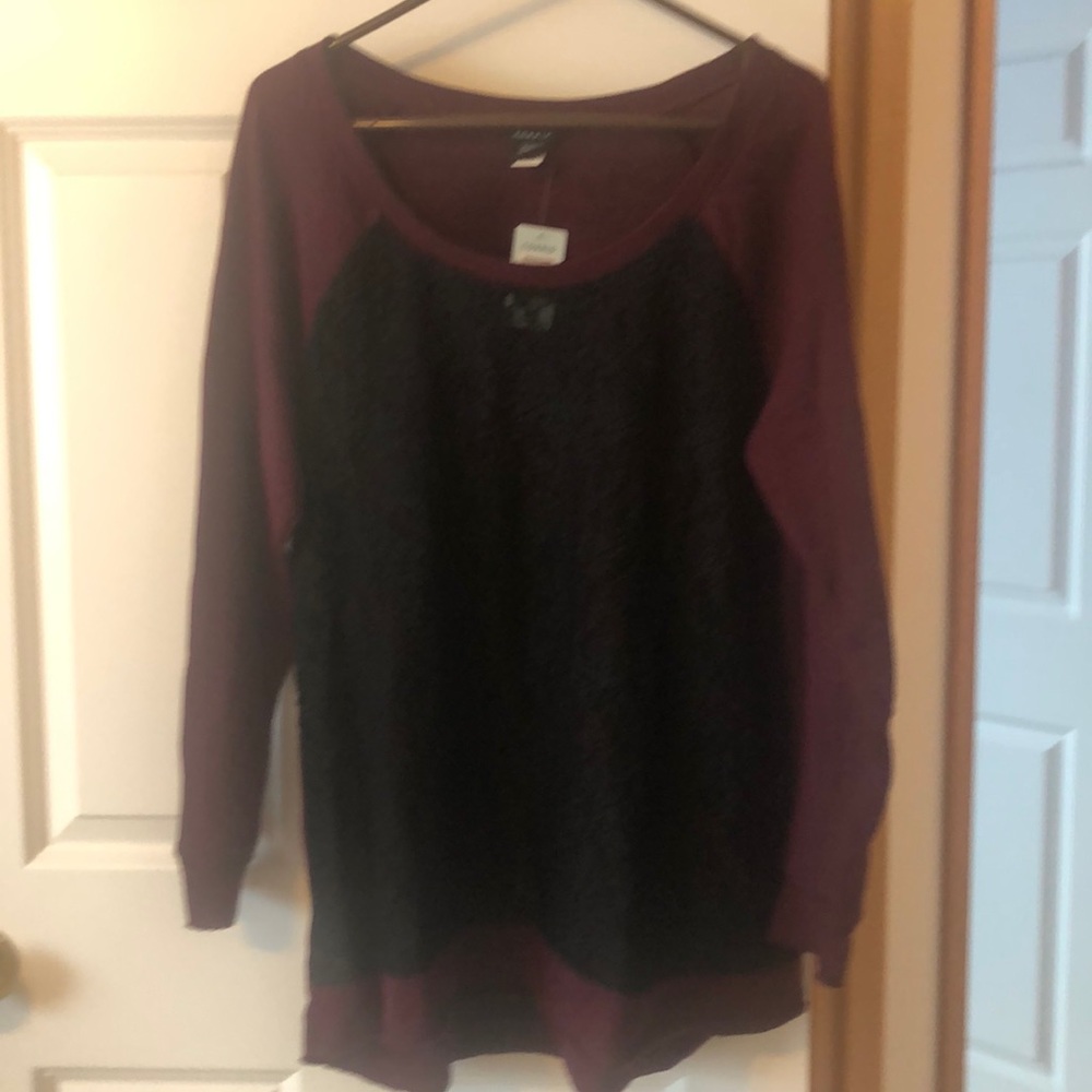 Torrid Lace Front Shirt Size 2
